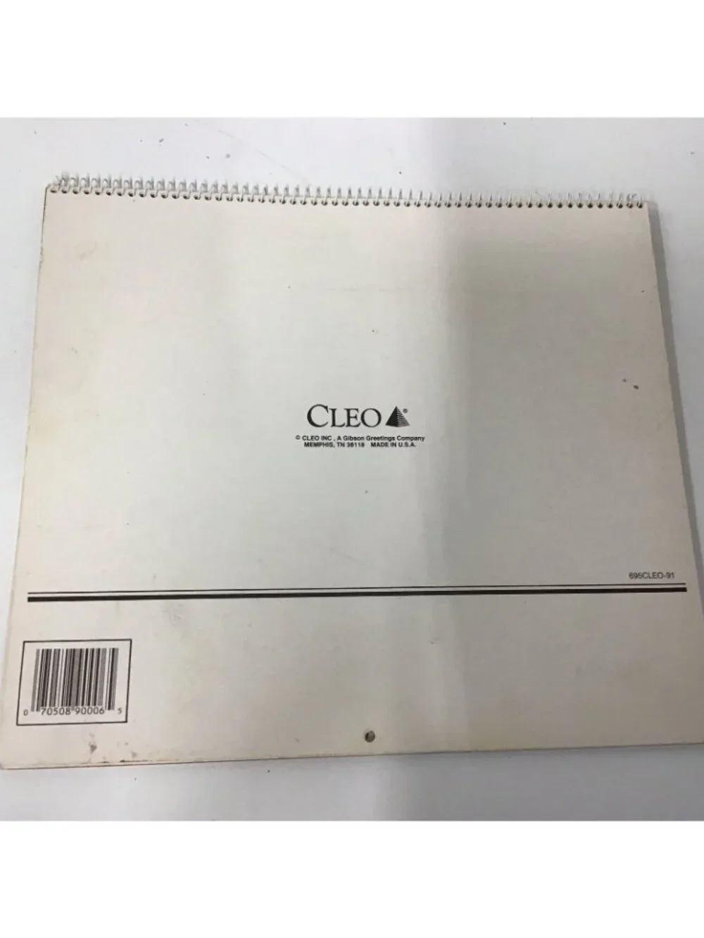 Vintage 1991 Cleo Elvis Presley Calendar